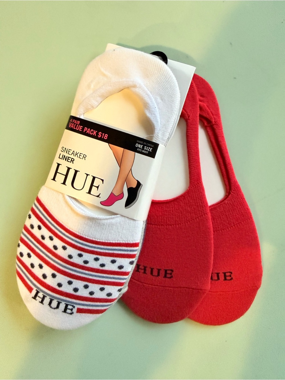 HUE women’s No-Show Sneaker Liners